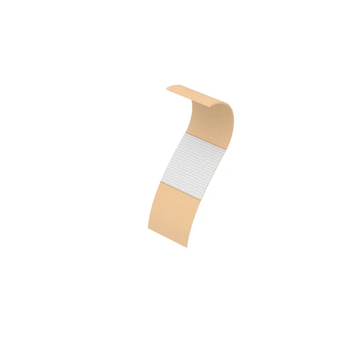 Bandage Adhesive Strip Dynarex 3/8 X 1-1/2 Inch Plastic Rectangle Tan Sterile Juniors (100/BX 36BX/CS) by Dynarex Corporation  ID 3608